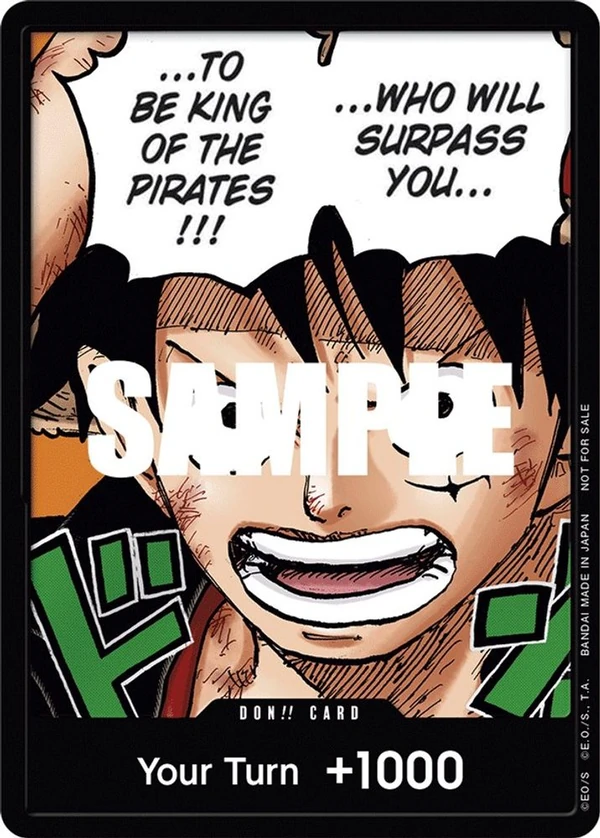 DON!! (Monkey.D.Luffy — 1st Anniversary DON!! Card Pack)