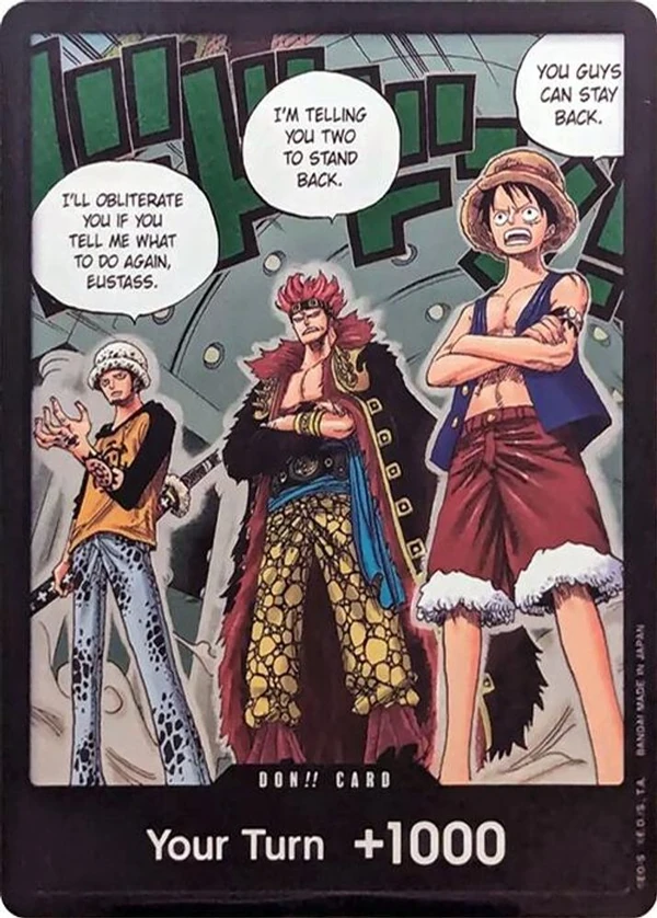 DON!! (Trafalgar Law, Eustass Kid and Monkey.D.Luffy — Double Pack Set Vol. 4)