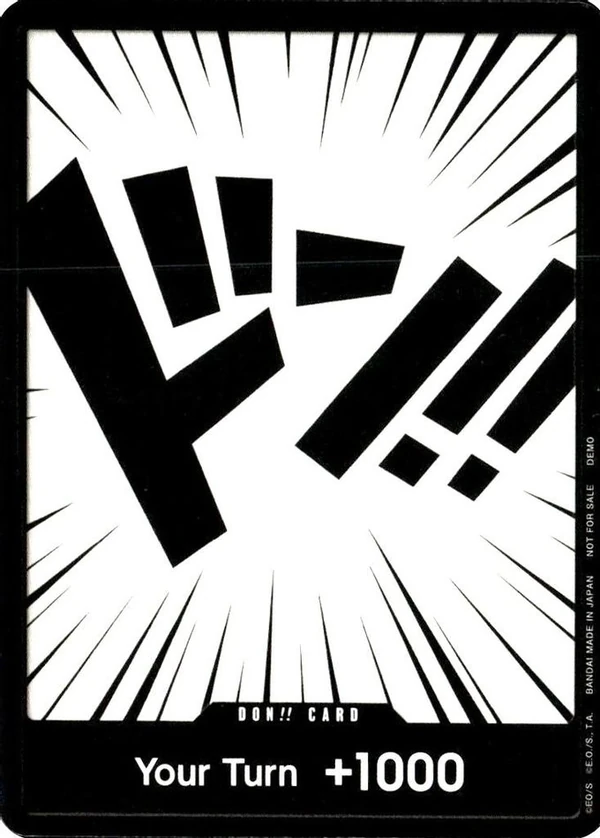 DON!! (One Piece Demo Deck Cards)