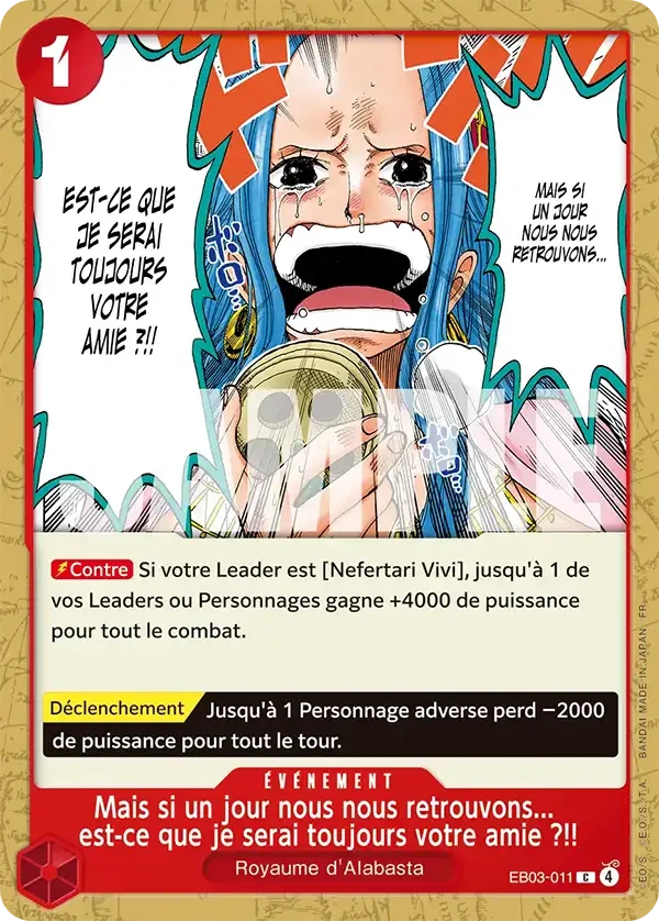 Mais si un jour nous nous retrouvons... est-ce que je serai toujours votre amie ?!!