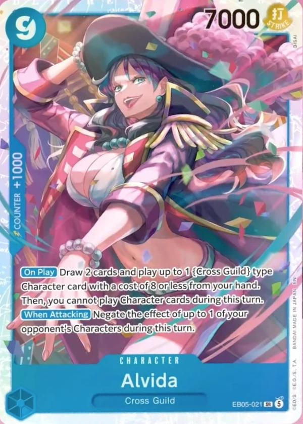 パクボゴム　ACEBED 公式カード Alvida (EB05-021) - One Piece Card Game · OPlayTCG