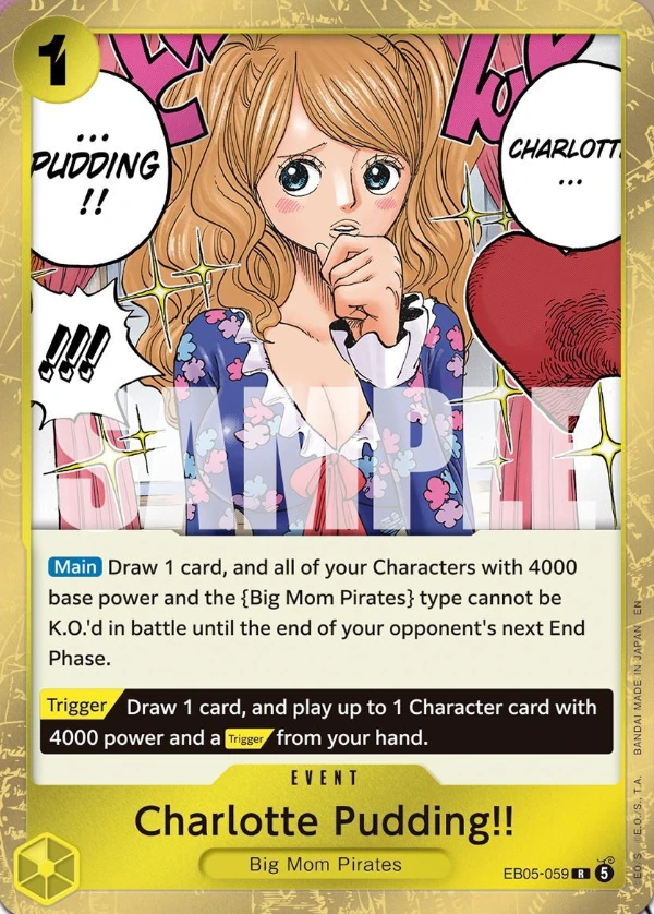 Charlotte Pudding EB05-059