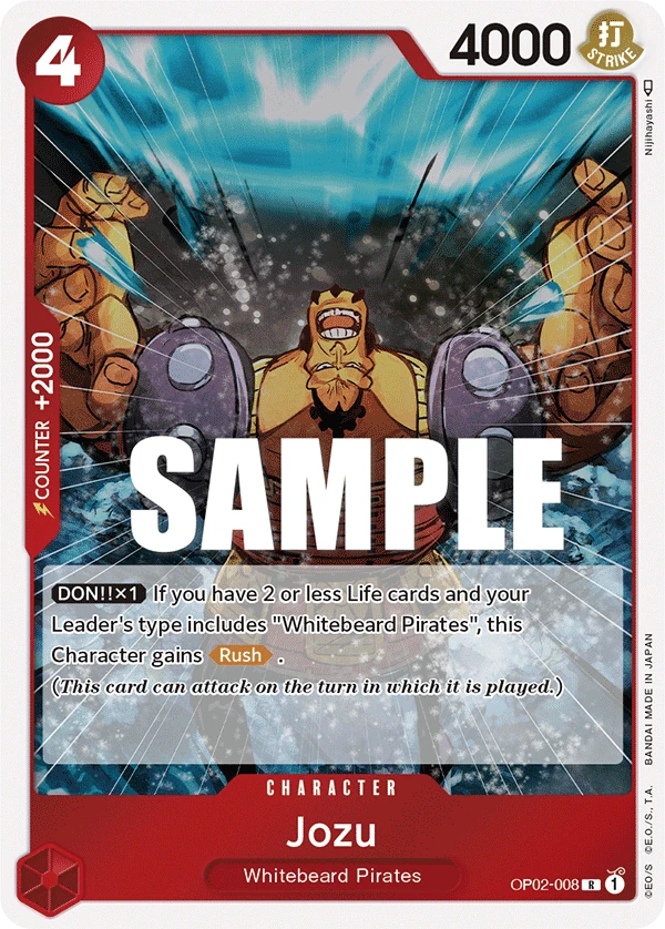 Jozu OP02-008 - One Piece Card Game