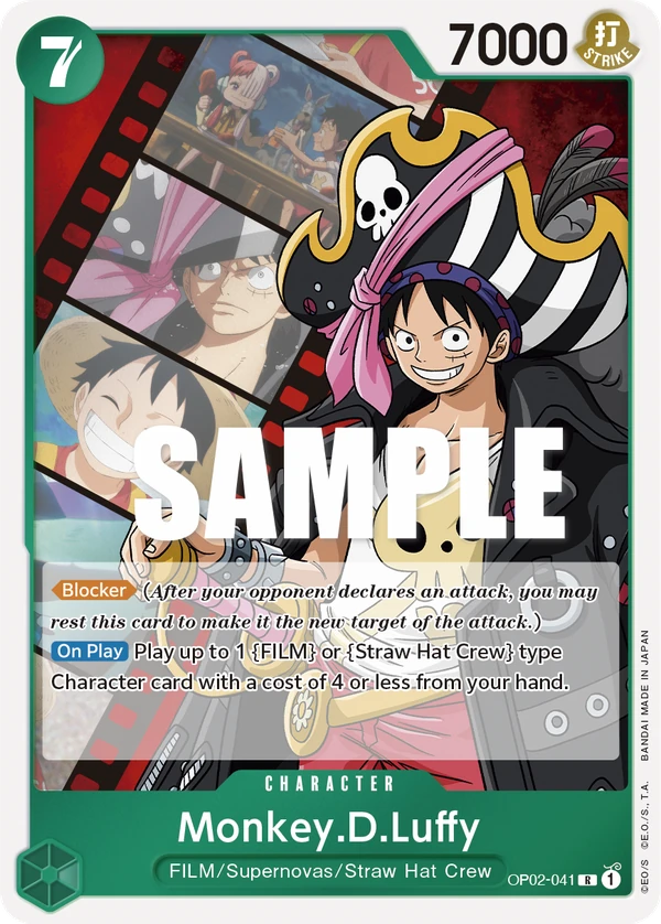 Monkey.D.Luffy OP02-041 - One Piece Card Game