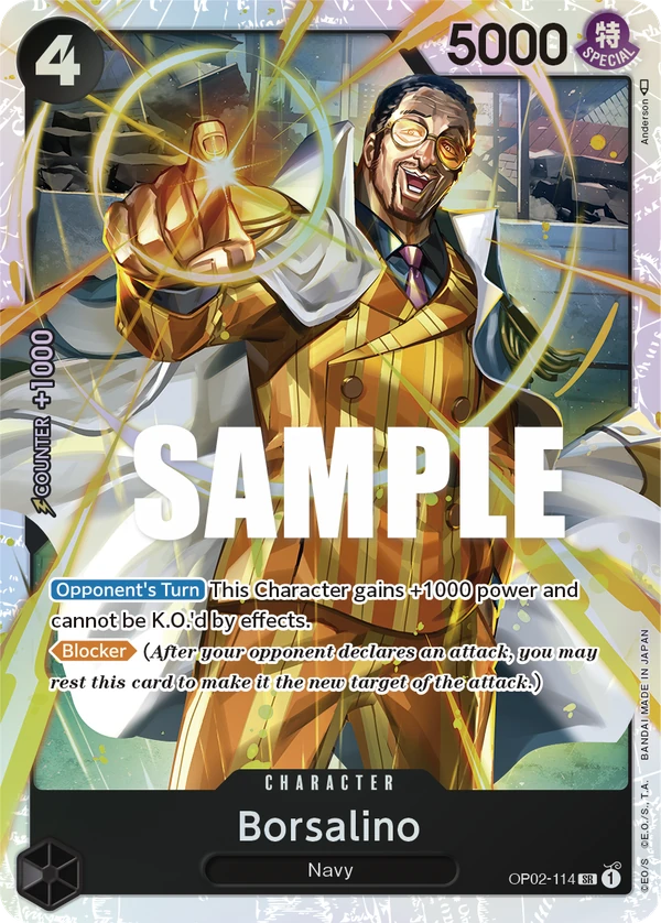 Borsalino OP02-114 - One Piece Card Game