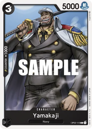 Yamakaji OP02-116 EN - One Piece Card Game