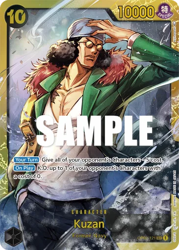 Kuzan OP02-121 EN - One Piece Card Game