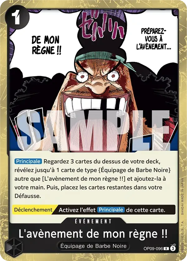 L'avènement de mon règne !!