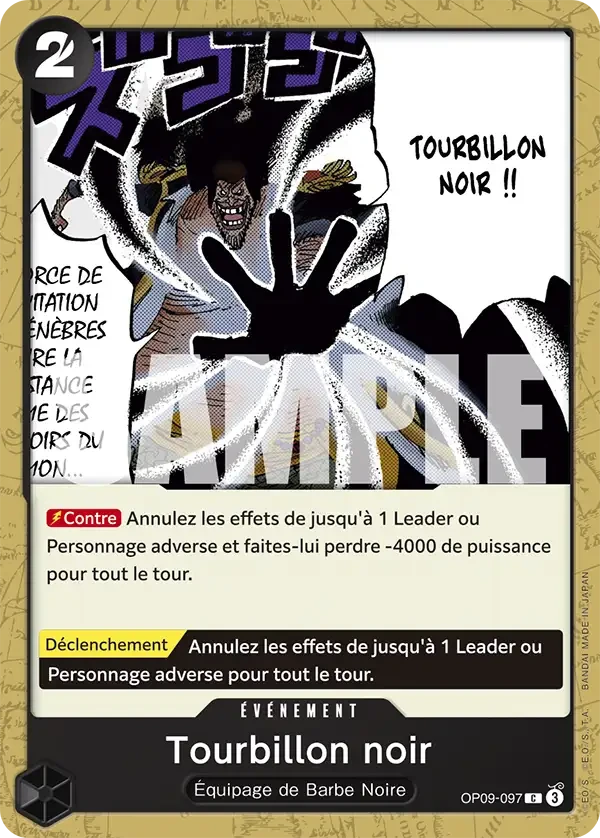 Tourbillon noir