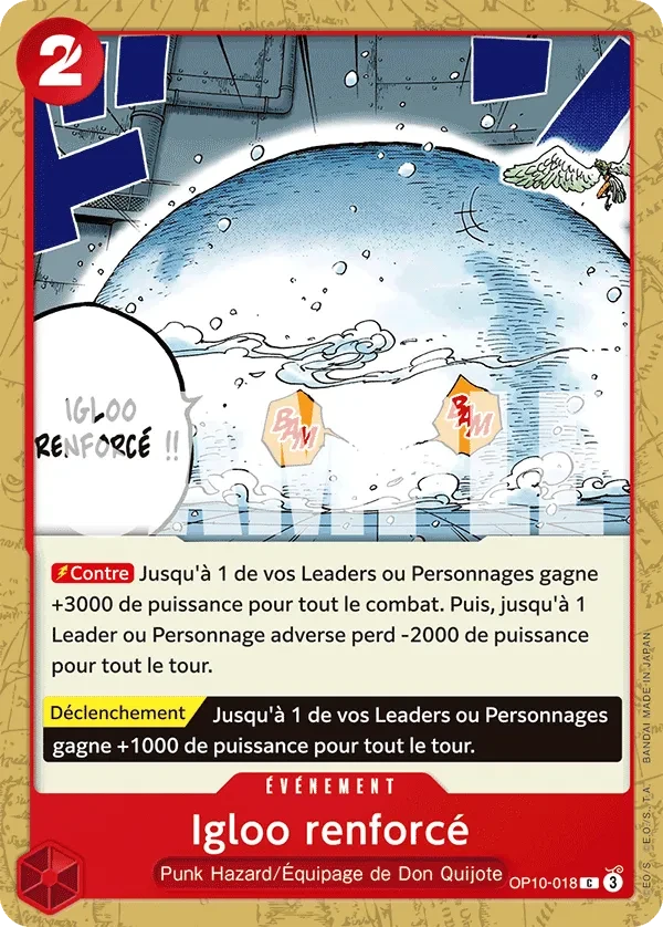 Igloo renforcé