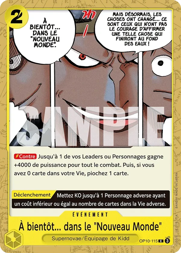 À bientôt... dans le "Nouveau Monde"