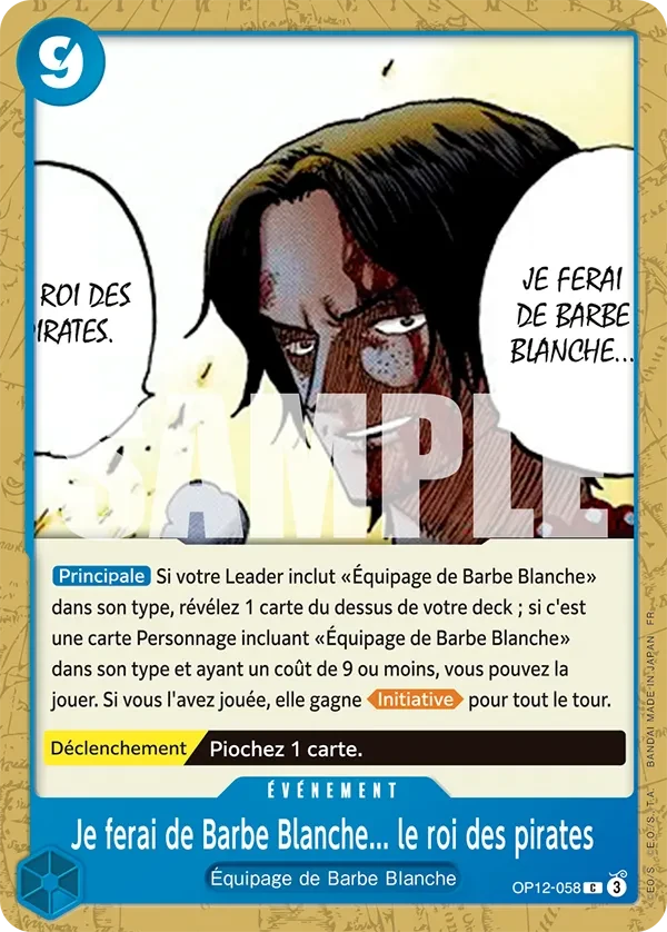 Je ferai de Barbe Blanche... le roi des pirates