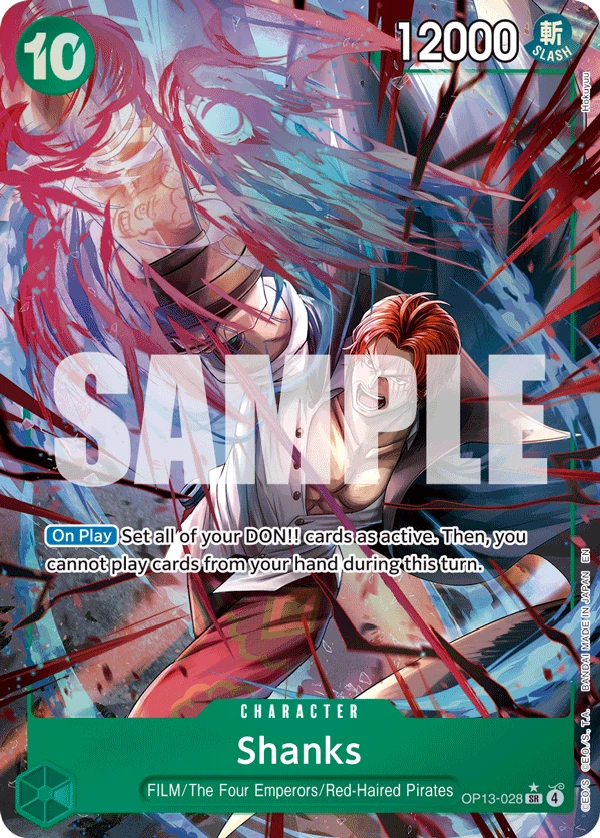 シャンクス (OP13-028) - ONE PIECEカードゲーム · OPlayTCG
