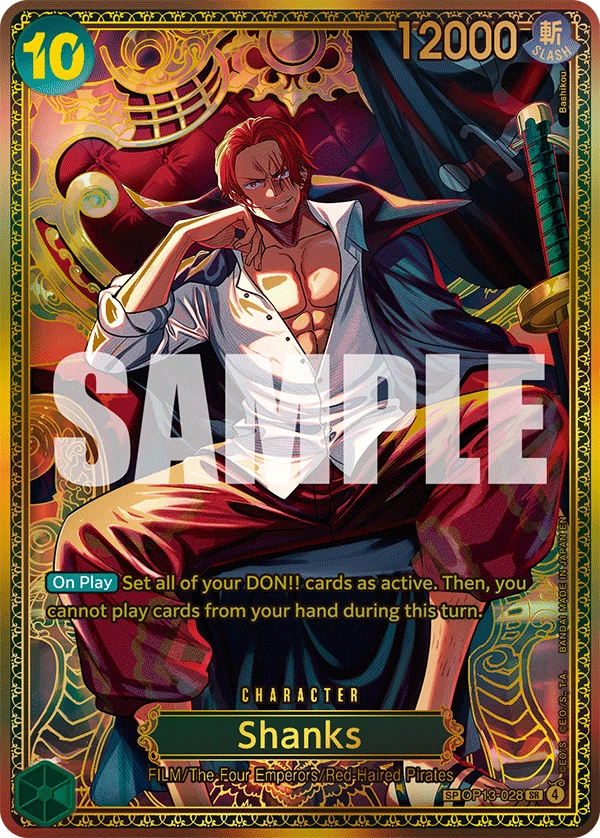シャンクス (OP13-028) - ONE PIECEカードゲーム · OPlayTCG