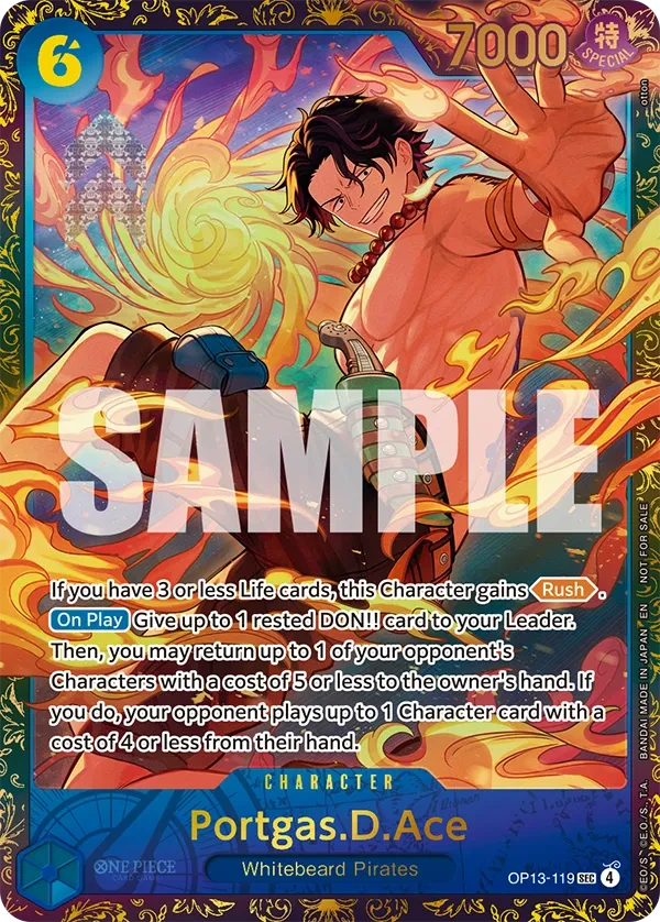 ポートガス・D・エース (OP13-119) - ONE PIECEカードゲーム · OPlayTCG