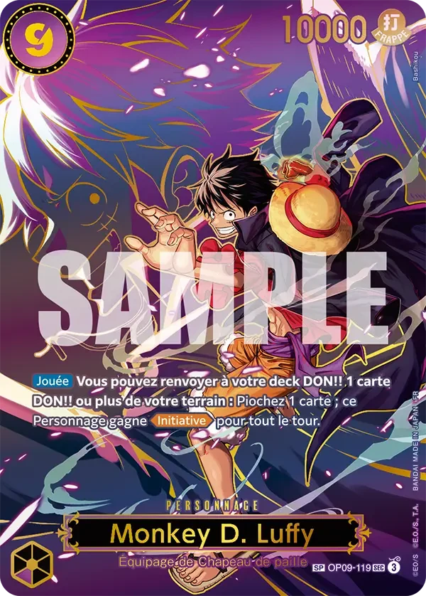 モンキー・D・ルフィ (OP09-119) - ONE PIECEカードゲーム · OPlayTCG