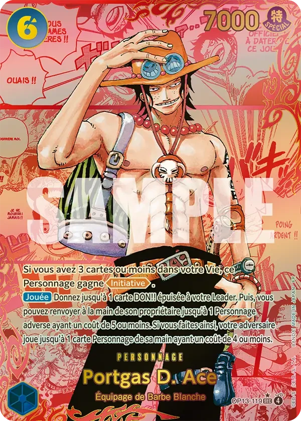 ポートガス・D・エース (OP13-119) - ONE PIECEカードゲーム · OPlayTCG