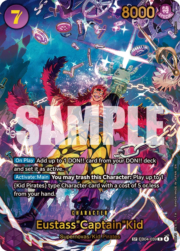 ユースタス・キッド (EB04-039) - ONE PIECEカードゲーム · OPlayTCG