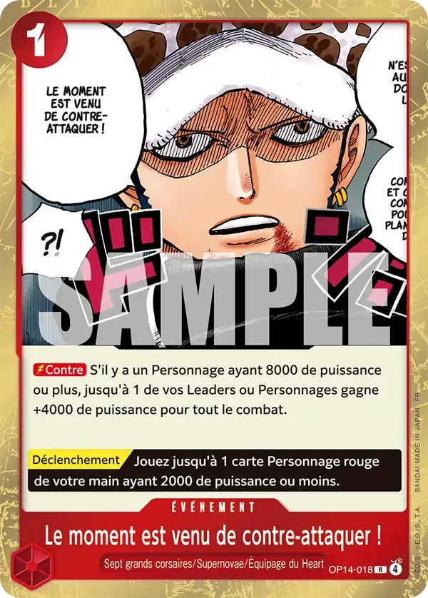 Le moment est venu de contre-attaquer !