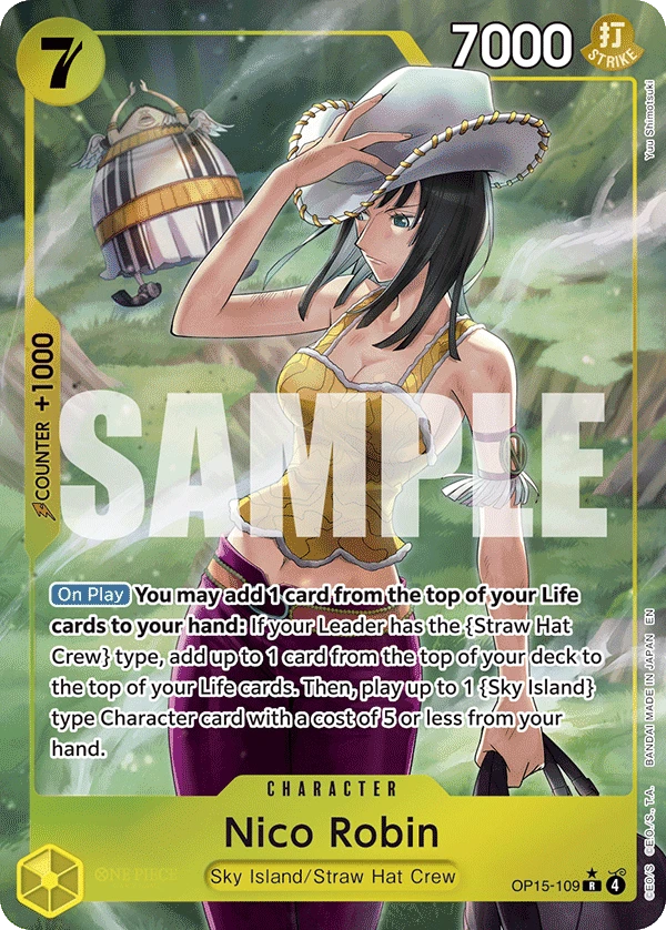 ニコ・ロビン (OP15-109) - ONE PIECEカードゲーム · OPlayTCG