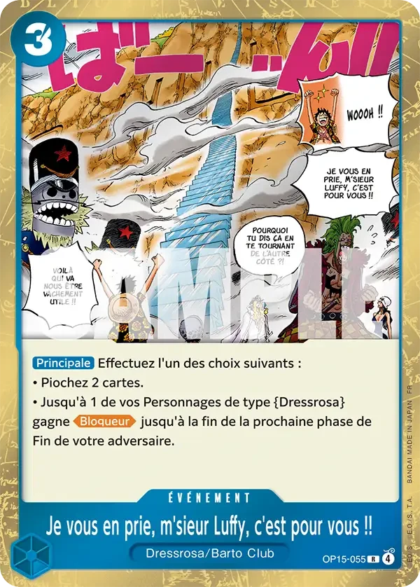 Je vous en prie, m'sieur Luffy, c'est pour vous !!