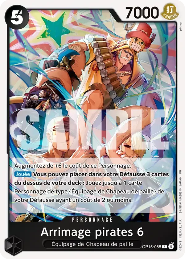 Arrimage pirates 6