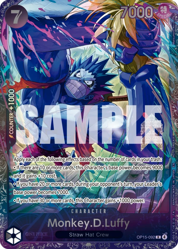 モンキー・D・ルフィ (OP15-092) - ONE PIECEカードゲーム · OPlayTCG