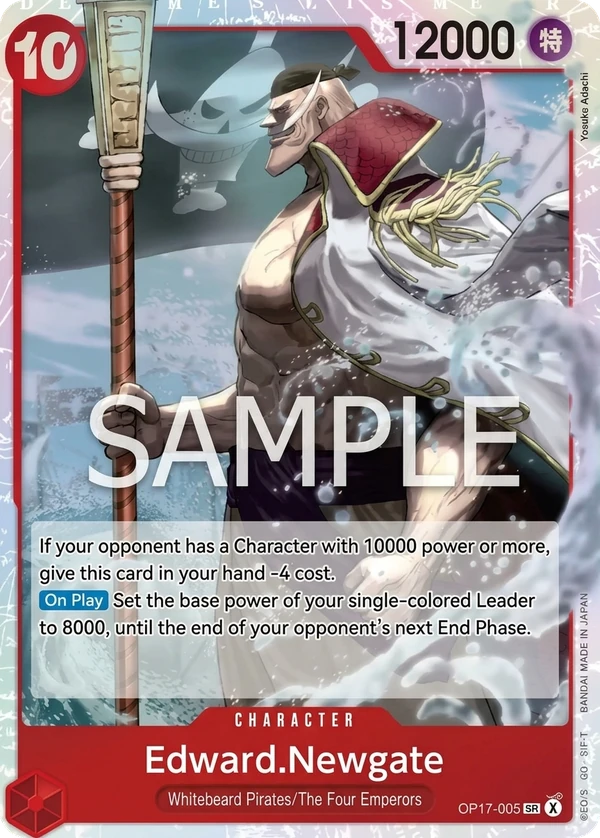 Edward.Newgate OP17-005 - One Piece Card Game