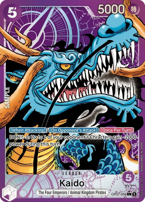 Kaido OP17-058 - One Piece Card Game