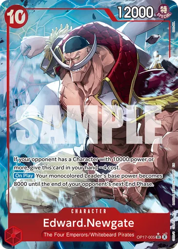 エドワード・ニューゲート (OP17-005) - ONE PIECEカードゲーム · OPlayTCG
