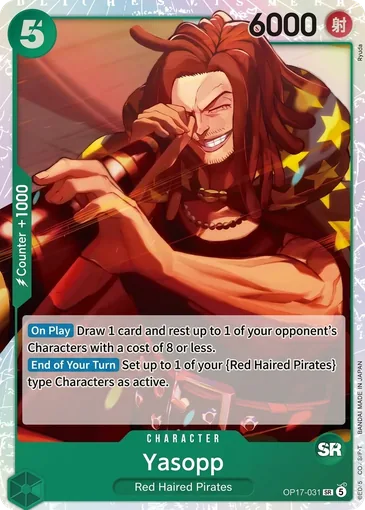 Yasopp OP17-031 EN - One Piece Card Game