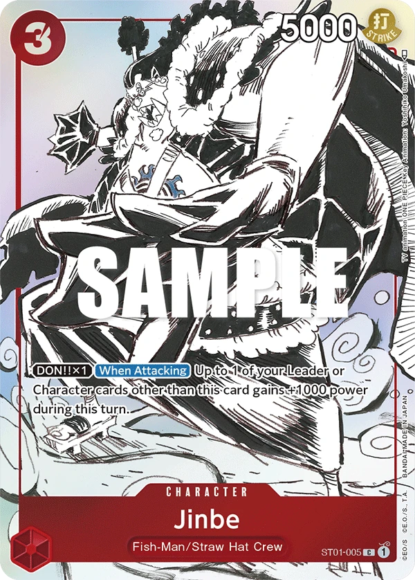ジンベエ (ST01-005) - ONE PIECEカードゲーム · OPlayTCG
