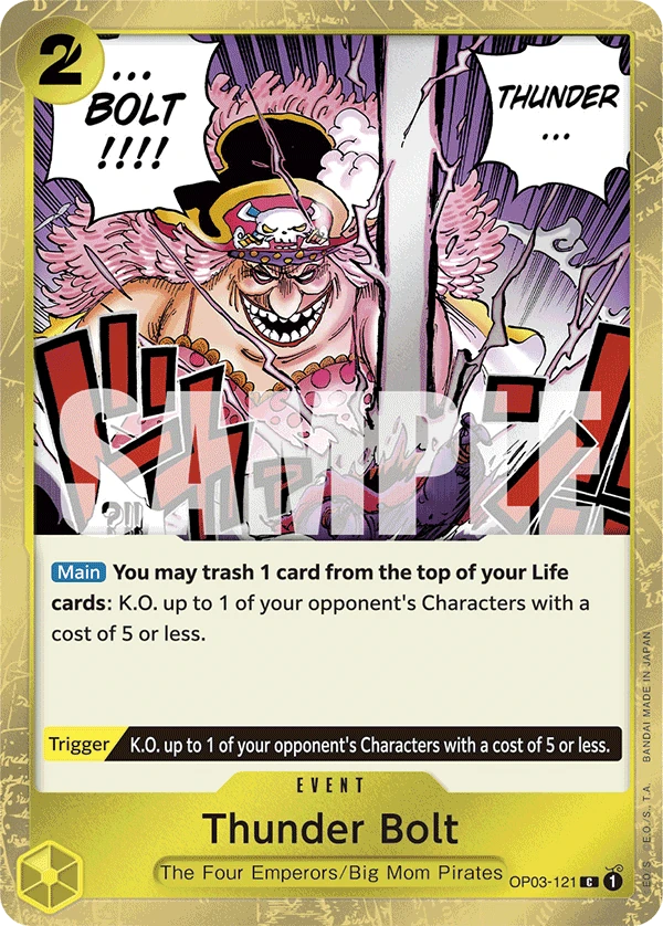 雷霆(OP03-121) - ONE PIECE 卡牌对战· OPlayTCG