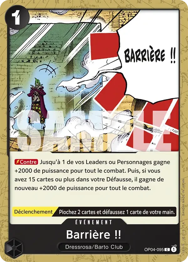 Barrière !!