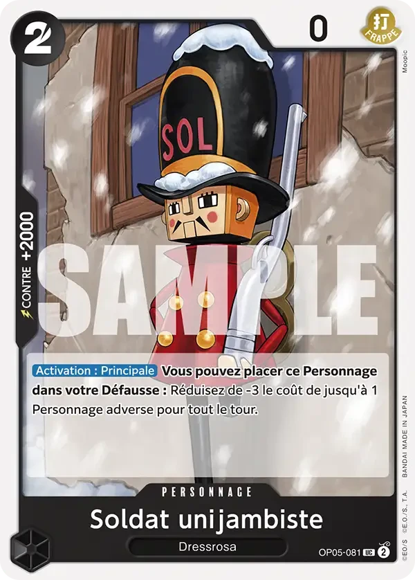 Soldat unijambiste