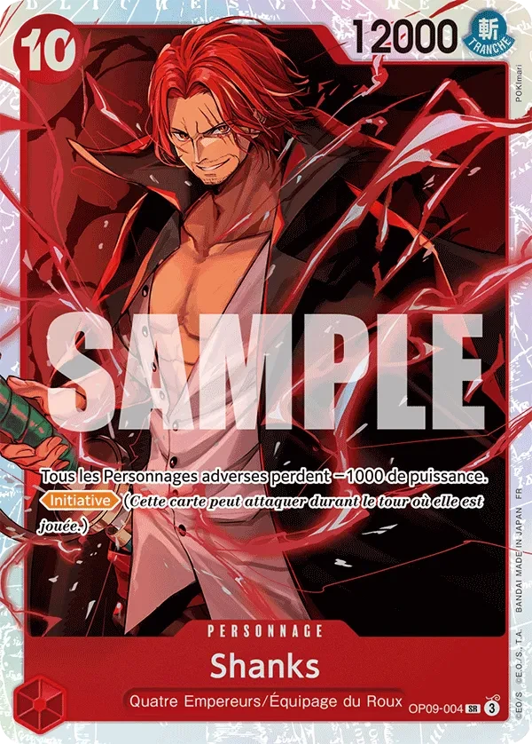 シャンクス (OP09-004) - ONE PIECEカードゲーム · OPlayTCG