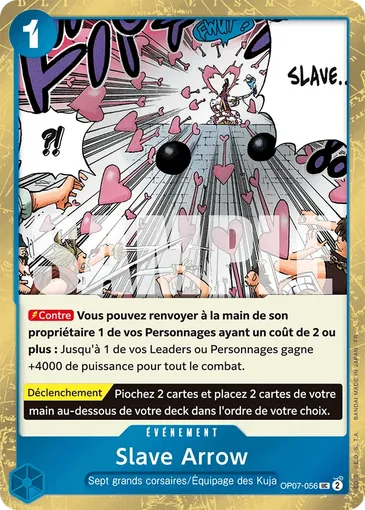 Slave Arrow OP07-056 FR p1 - One Piece Card Game