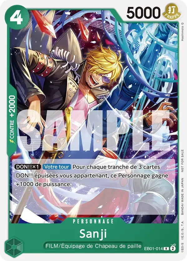 Sanji EB01-014 - One Piece Card Game