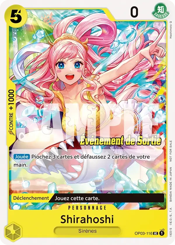 Shirahoshi OP03-116 - One Piece Card Game
