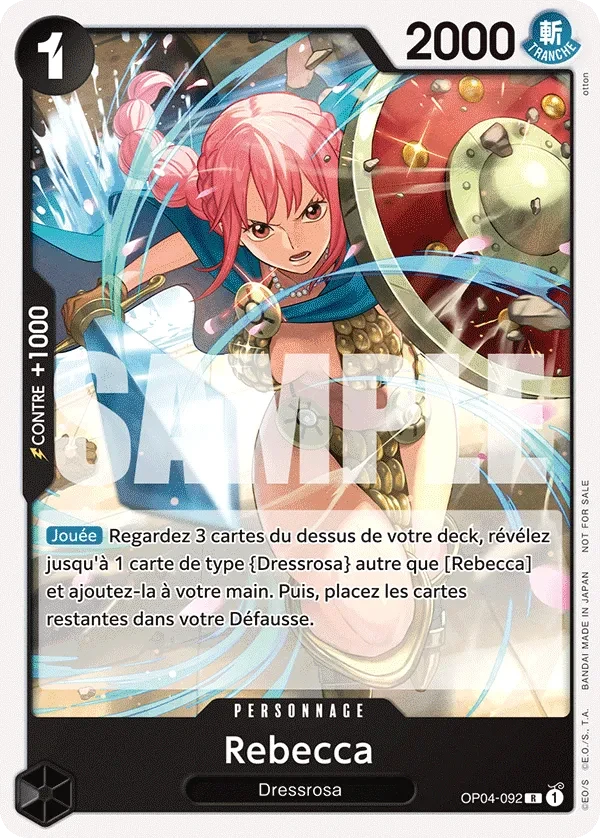 Rebecca OP04-092 - One Piece Card Game