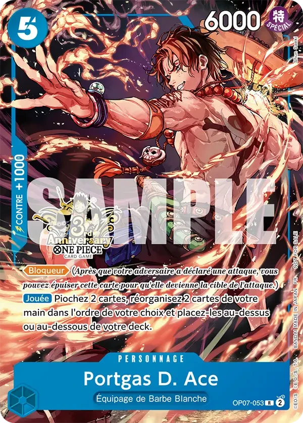 Portgas D. Ace OP07-053 - One Piece Card Game
