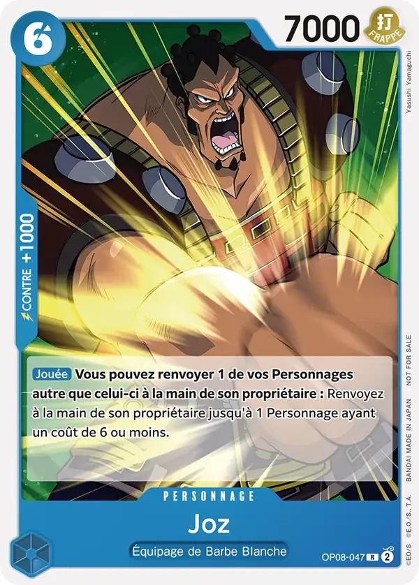Joz OP08-047 - One Piece Card Game