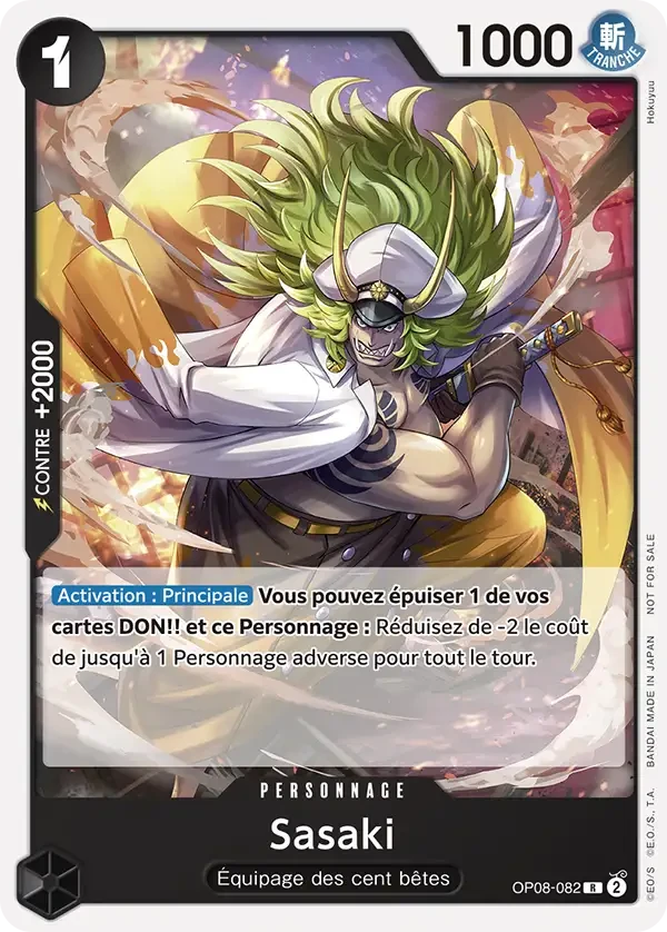 Sasaki OP08-082 - One Piece Card Game