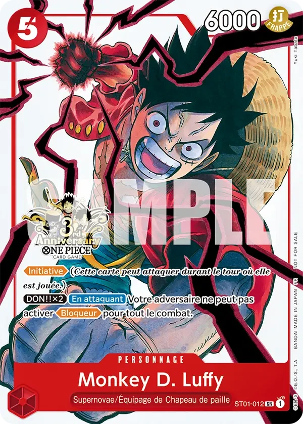 Monkey D. Luffy ST01-012 - One Piece Card Game