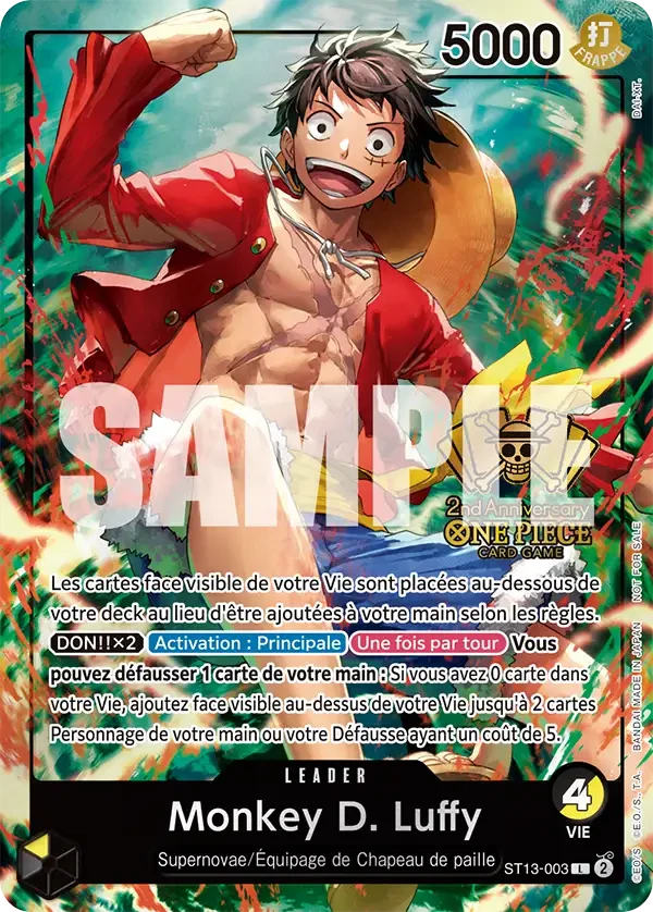 Monkey D. Luffy ST13-003 - One Piece Card Game