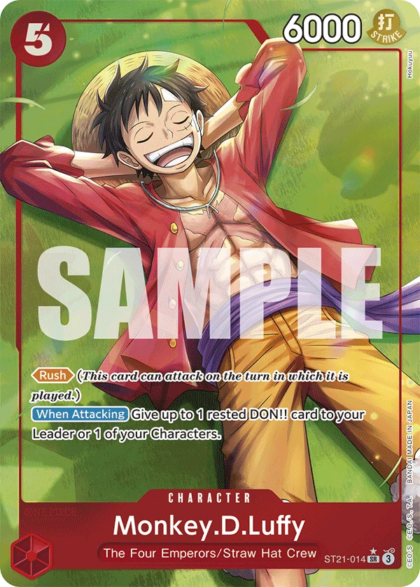 モンキー・D・ルフィ (ST21-014) - ONE PIECEカードゲーム · OPlayTCG