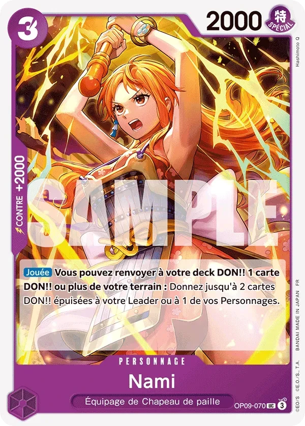 ナミ (OP09-070) - ONE PIECEカードゲーム · OPlayTCG