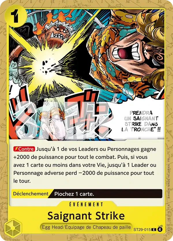 Saignant Strike