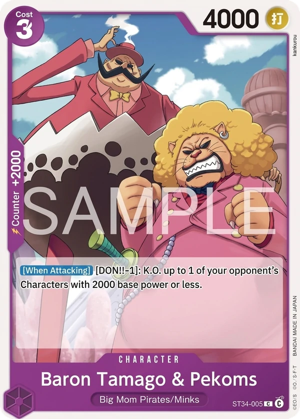 Baron Tamago & Pekoms