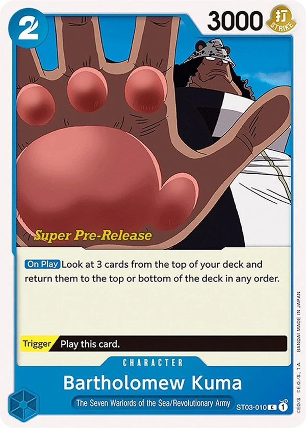 バーソロミュー・くま (ST03-010) - ONE PIECEカードゲーム · OPlayTCG